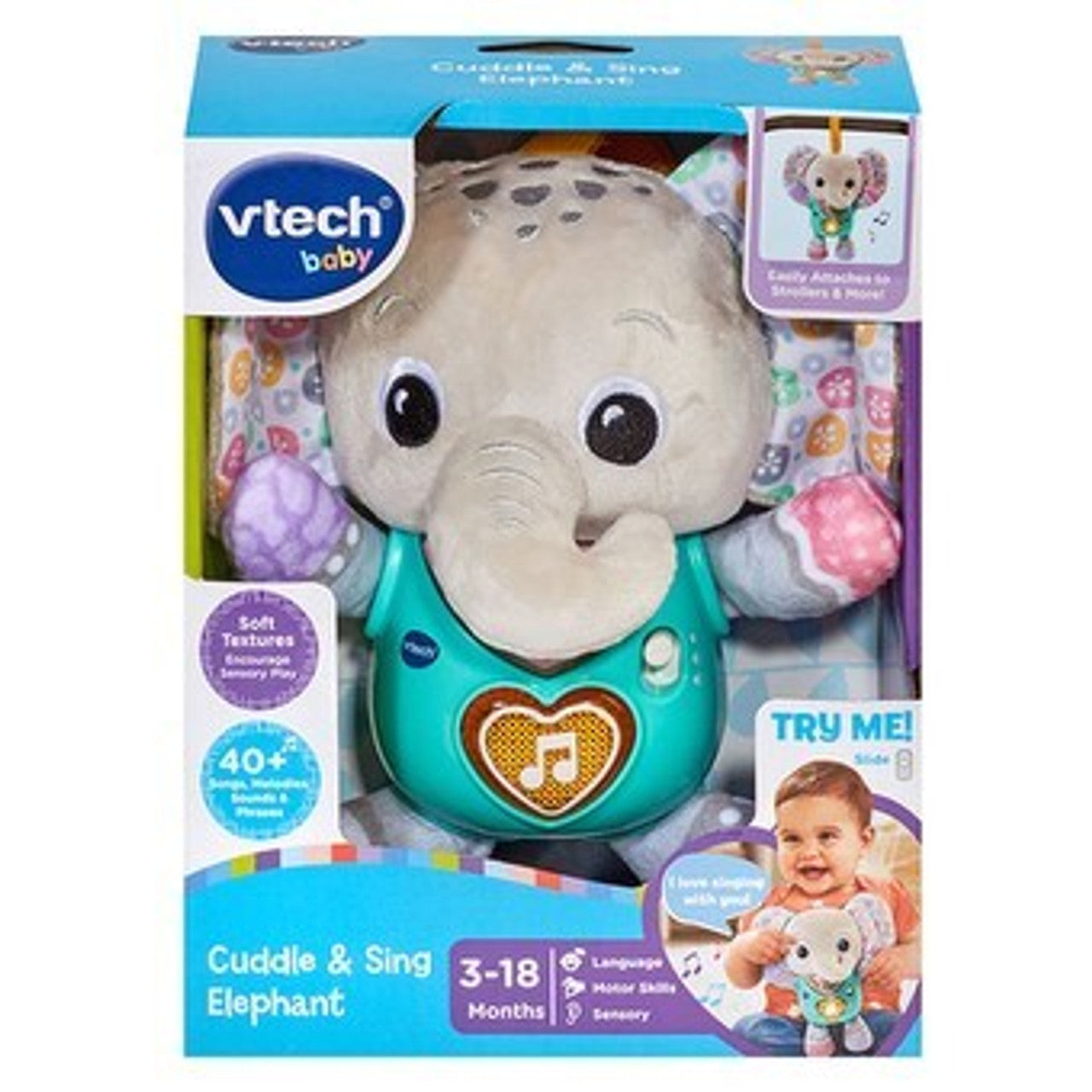 CUDDLE & SING ELEPHANT